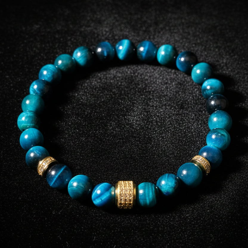 Teal Tigers Eye