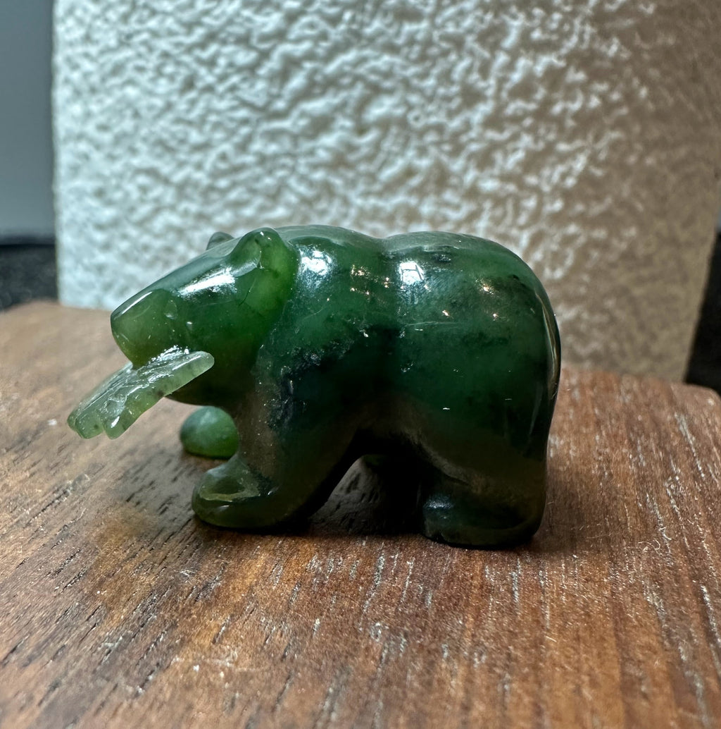 Bear Special with Jade Fish, 1"and 1.25"