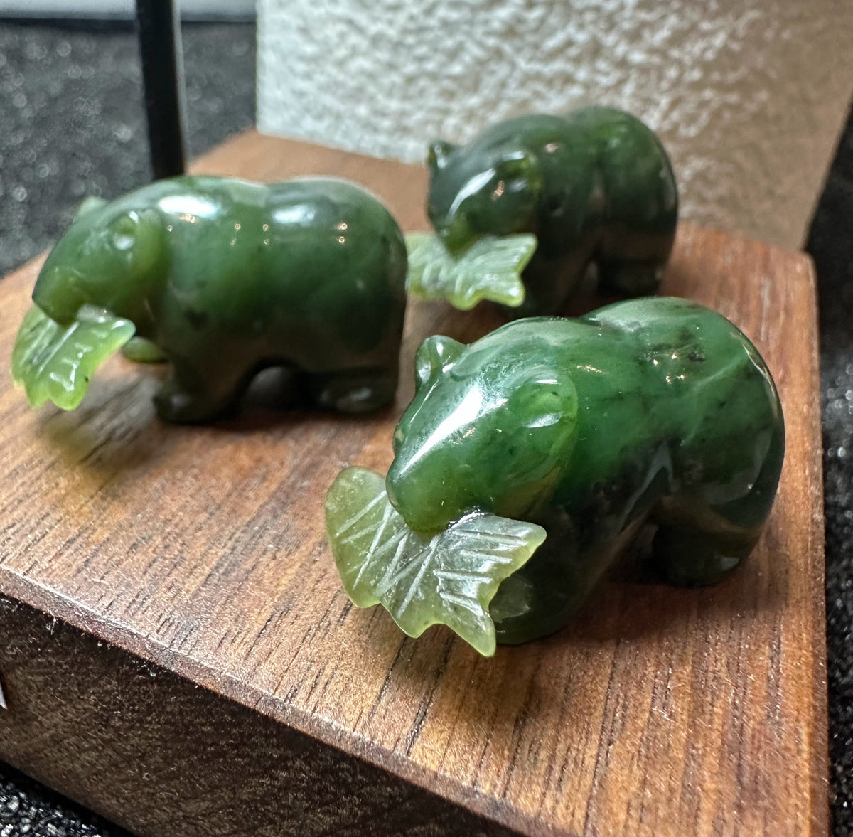 Bear Special with Jade Fish, 1"and 1.25"