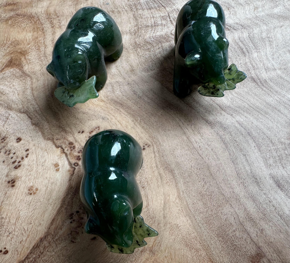 Bear Special with Jade Fish, 1"and 1.25"