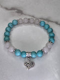 Turquoise Heart Bracelet