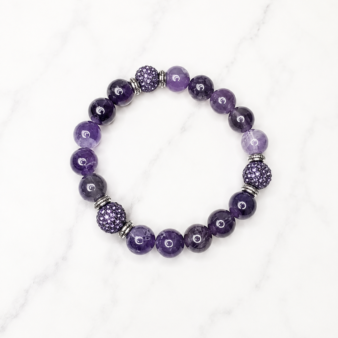 Royal Amethyst Bracelet