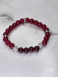 Crimson Spark Bracelet