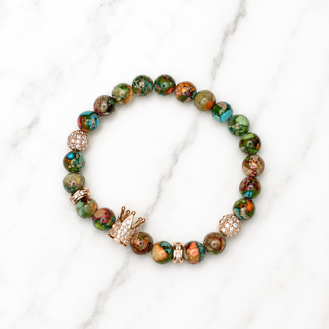 Crowned Earth Bracelet