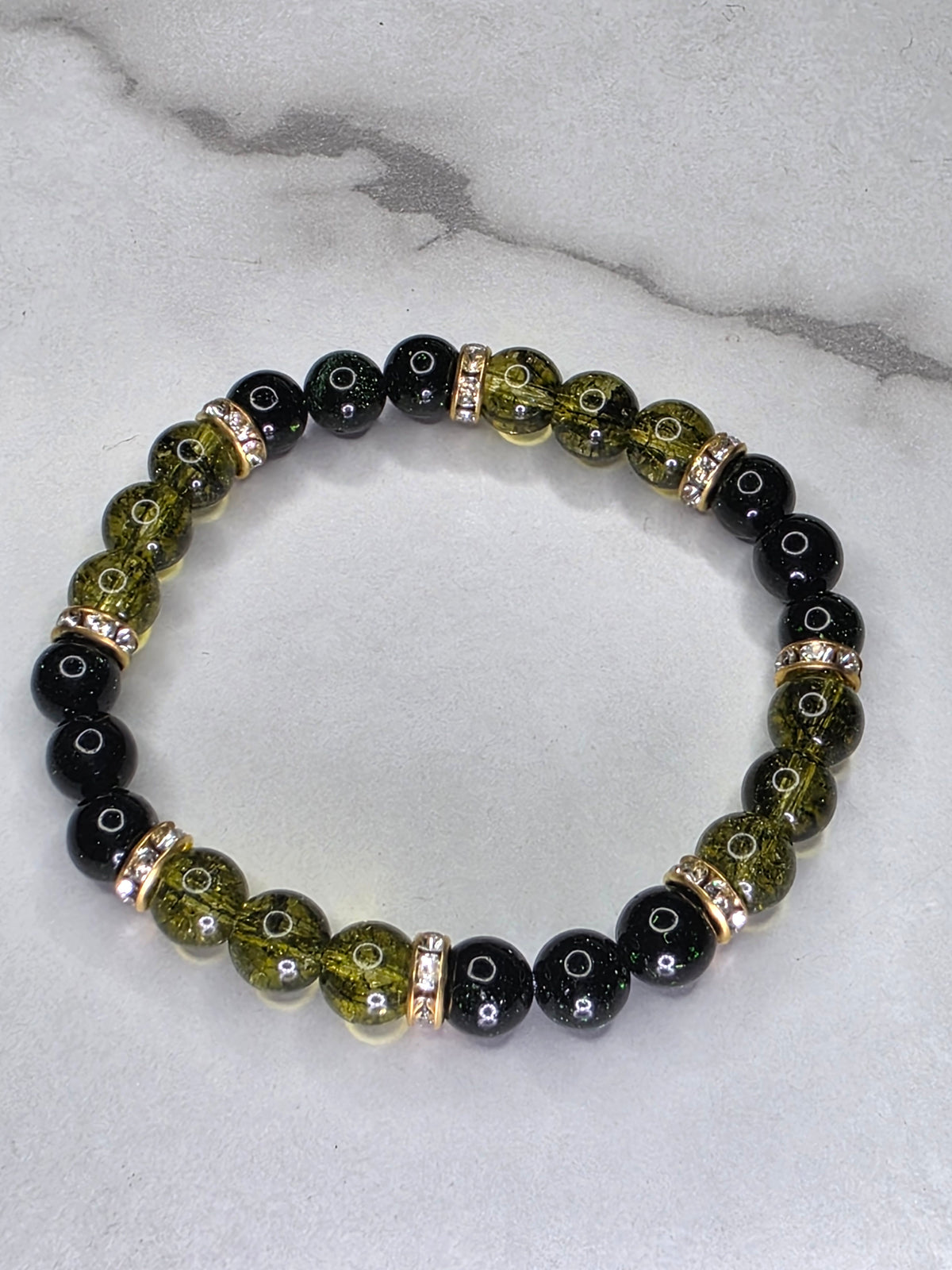 Midnight Olive Bracelet