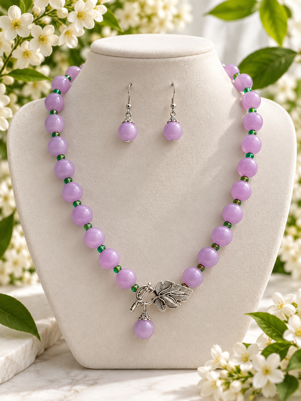 Lavender Bloom Necklace