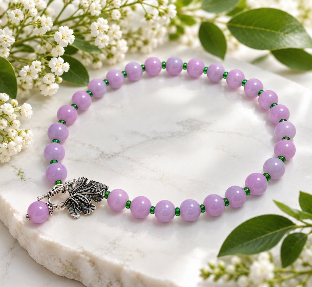 Lavender Bloom Necklace