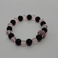 Black & Pink Crystal