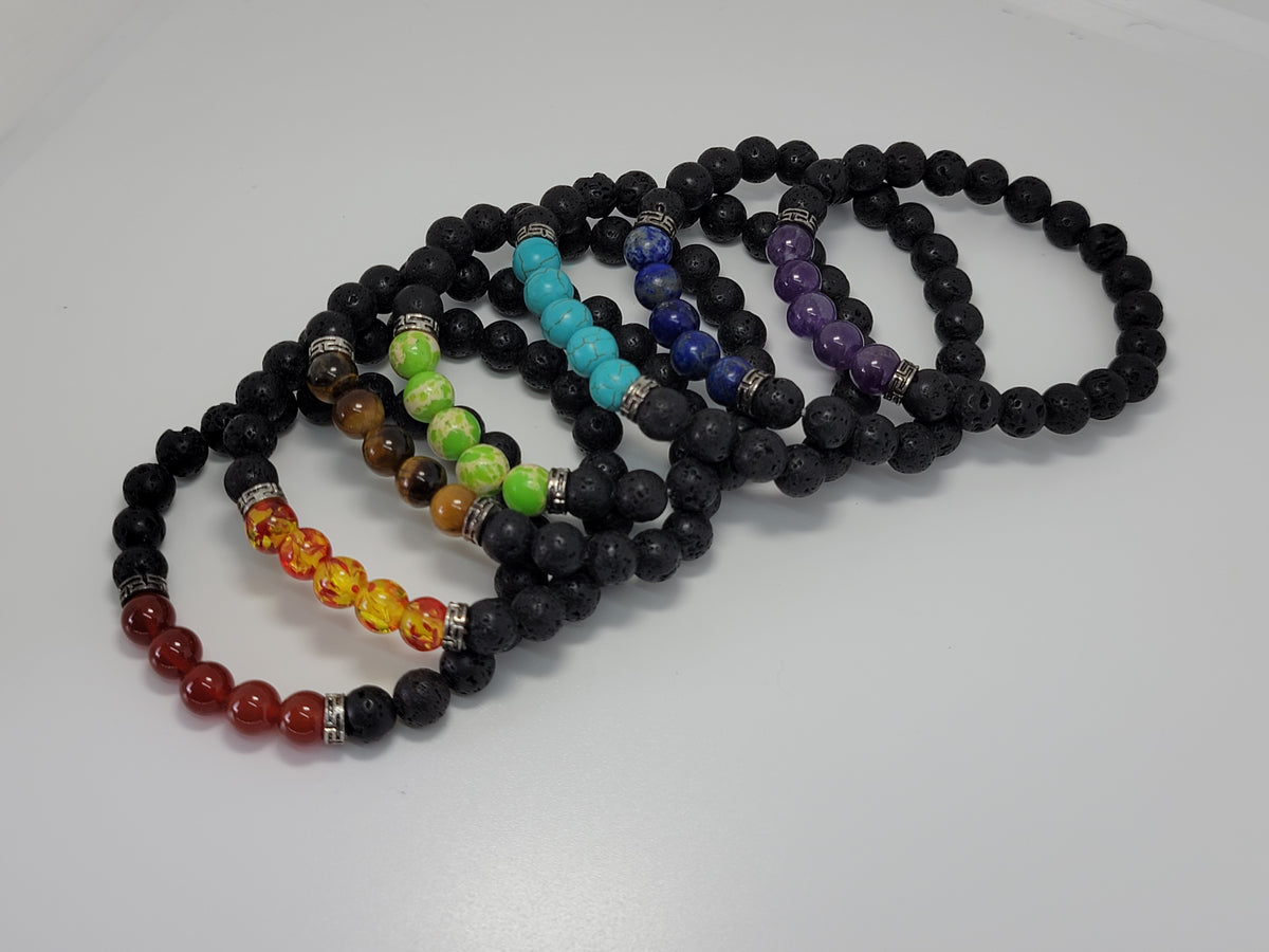 Lavastone chakras