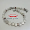 Howlite Anklet